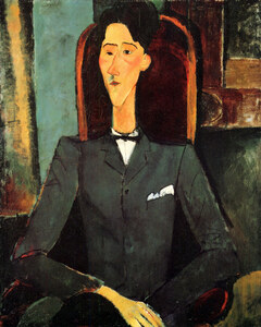 Modigliani - Portrait of Jean Cocteau